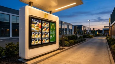 McDonald's Outdoor Menu Board Frame